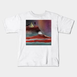 The Alien Camper Kids T-Shirt